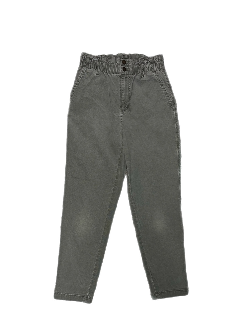 Women’s Paper Bag Ruffled Elastic Waist Pants